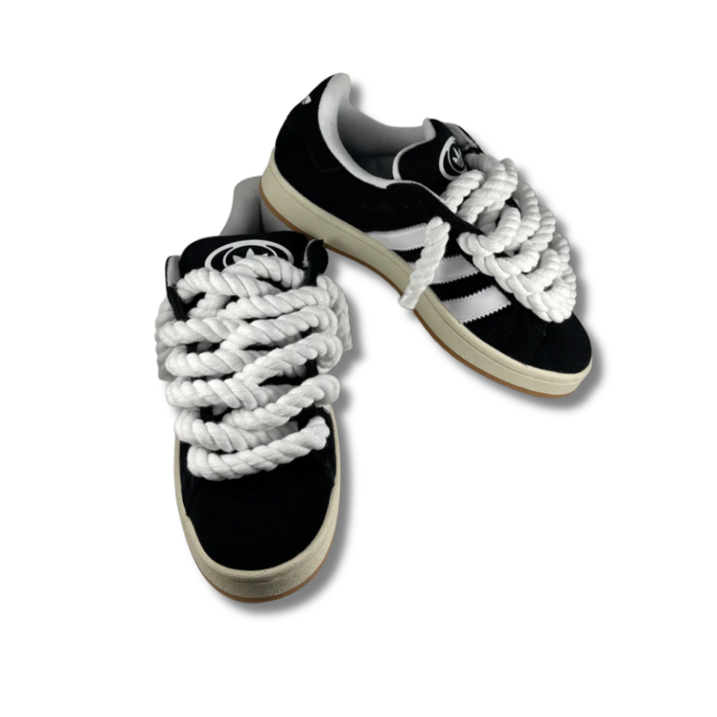 Campus 00`s negras rope laces