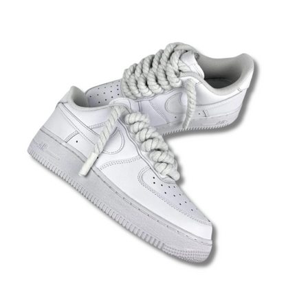 AF1 white rope laces