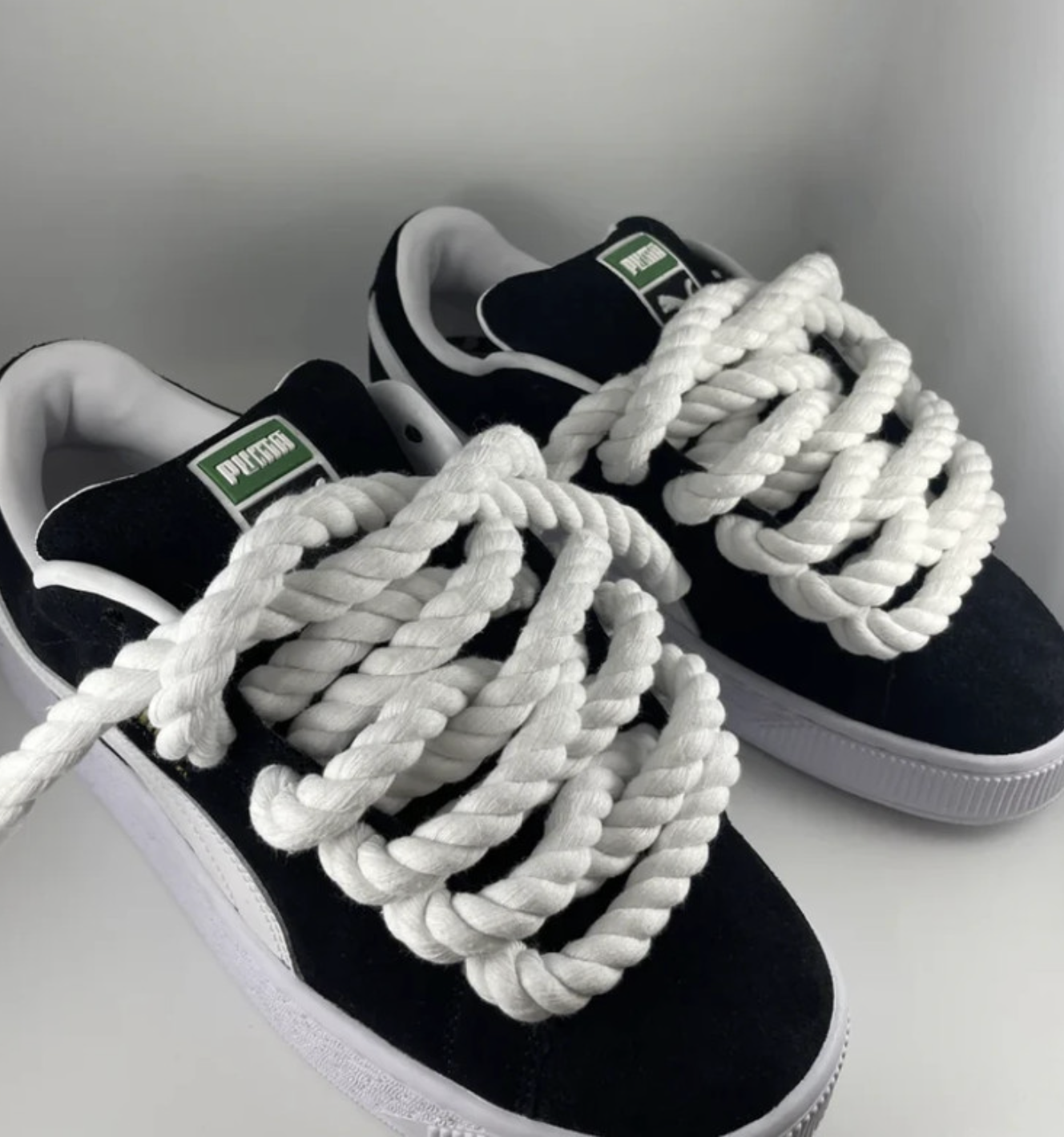 Puma suede xl ccon rope laces